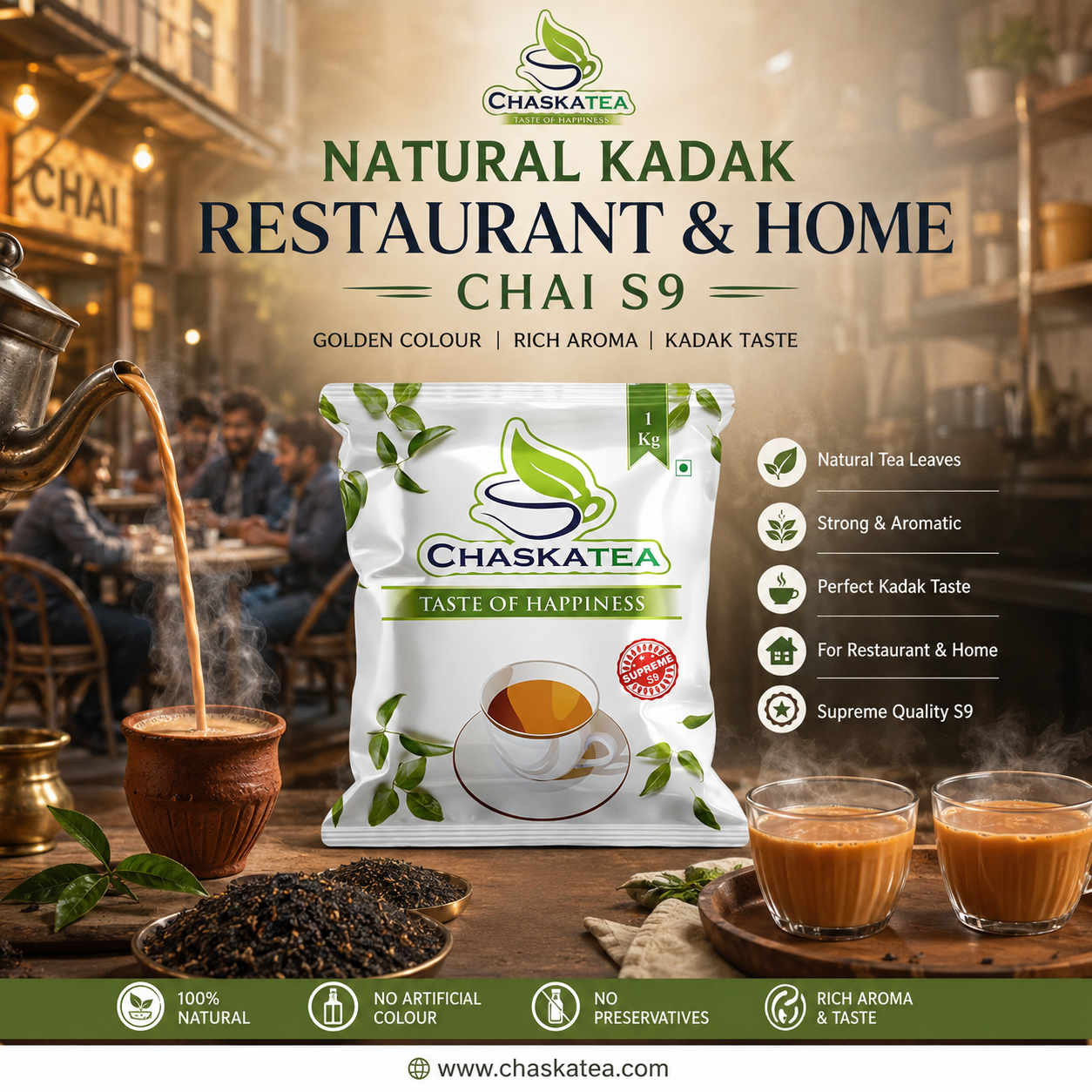 ChaskaTea packs